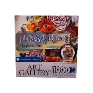 Art Gallery John A Salzer Seed Co 1000 piece Jigsaw Puzzle * NEW Smithsonian